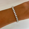Mayfair Diamond Heart Tennis Bracelet 12.15 ctw