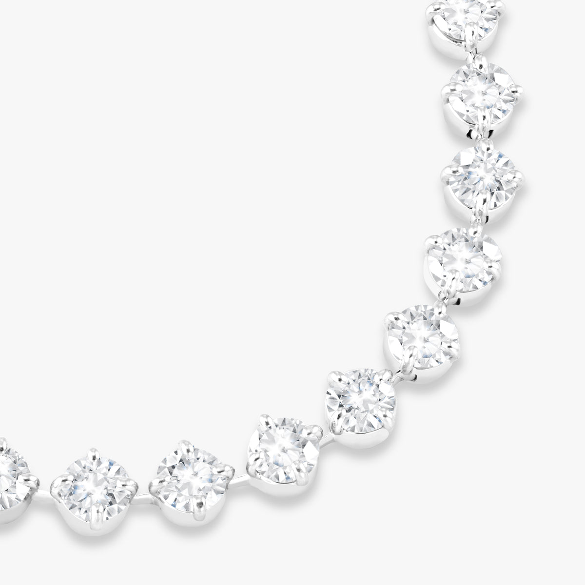 MeMe's Charlie Cloud® Diamond Tennis Necklace 50 ctw