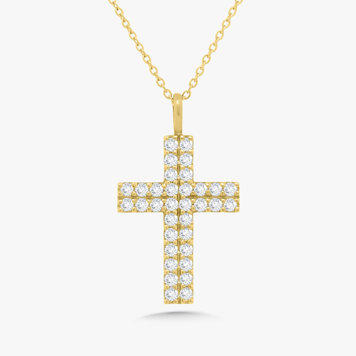 Mercy Diamond Cross Necklace