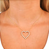 Midi Charlie Cloud® Floating Diamond Heart Necklace 2.16 ctw