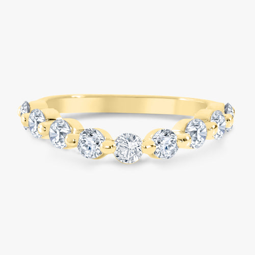 The Midi Charlie Cloud® Band (Curved) 1.12 ctw