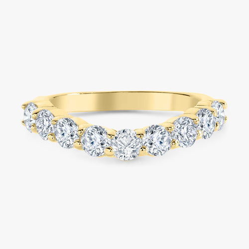 The Midi Georgie Band (Curved) 1.12 ctw