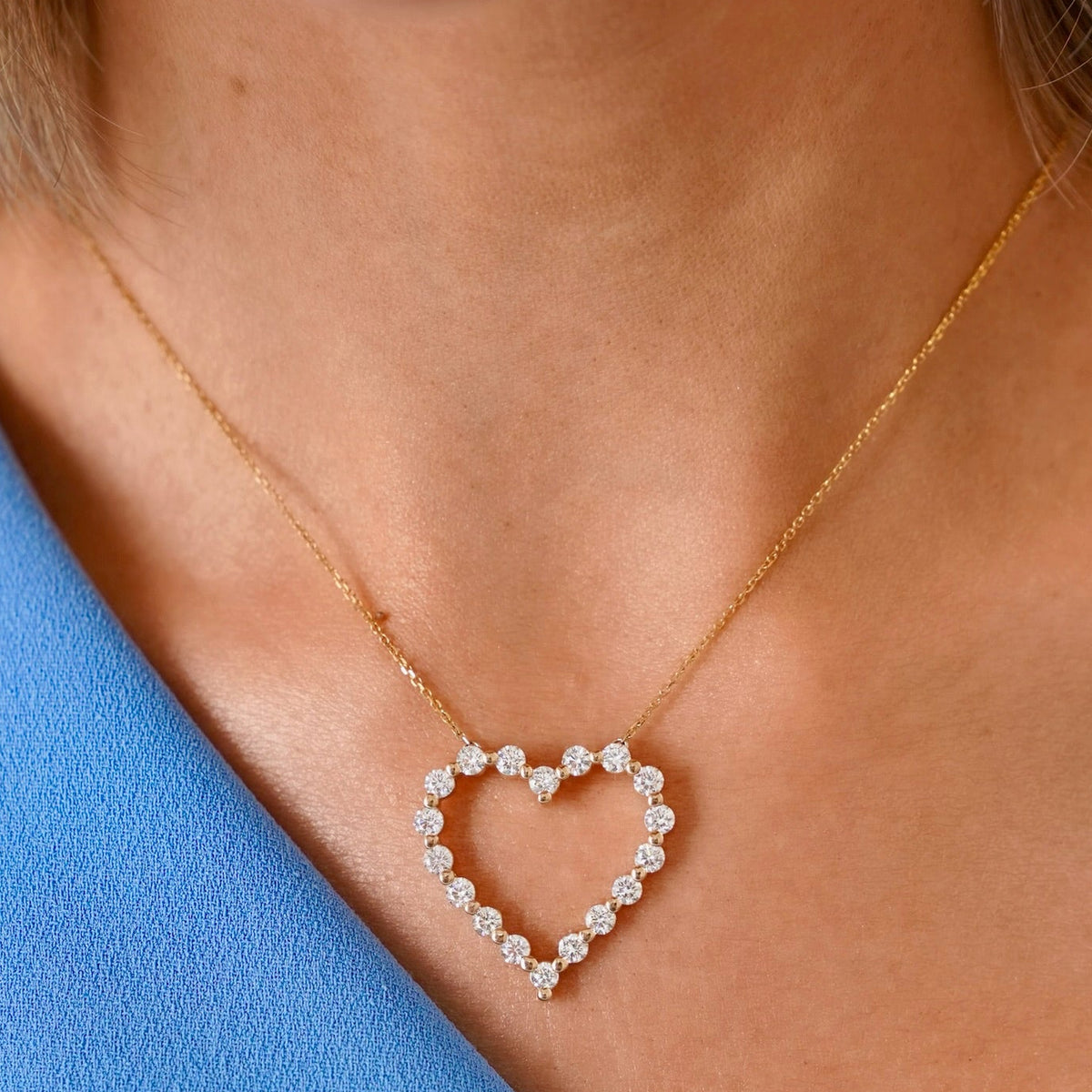 Midi Charlie Cloud®  heart necklace