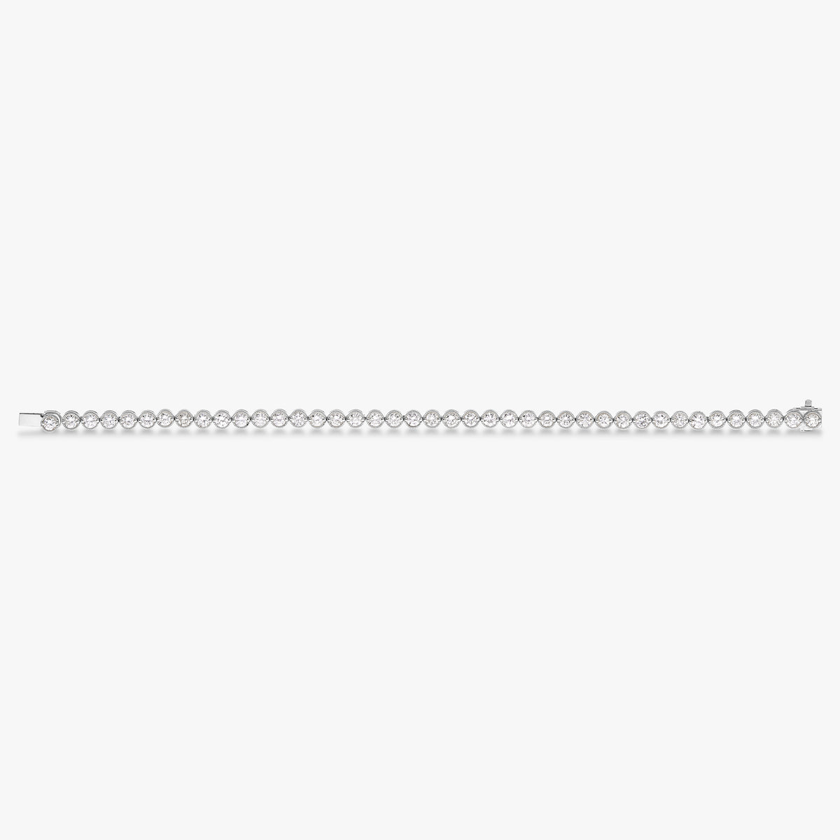Milgrain Tennis Bracelet 5 ctw