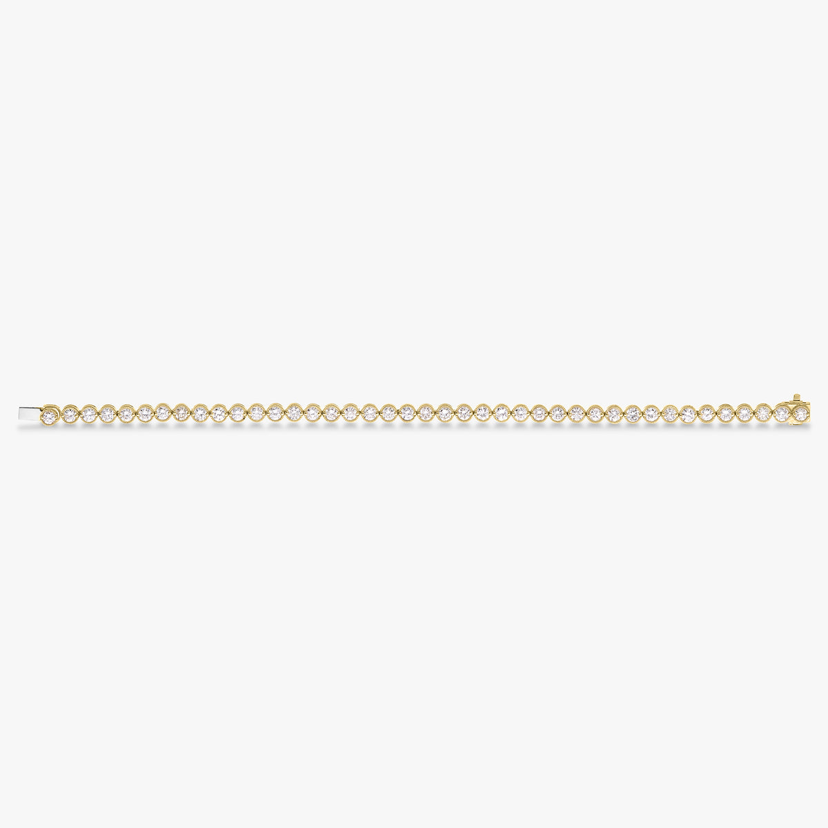 Milgrain Tennis Bracelet 5 ctw
