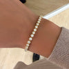 Milgrain Tennis Bracelet 5 ctw
