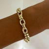 Nantucket Chunky Gold Adjustable Chain Bracelet