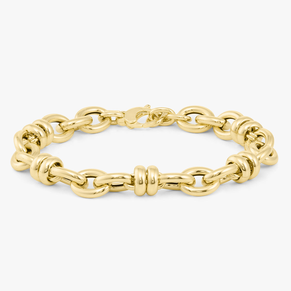 Nantucket Chunky Gold Adjustable Chain Bracelet