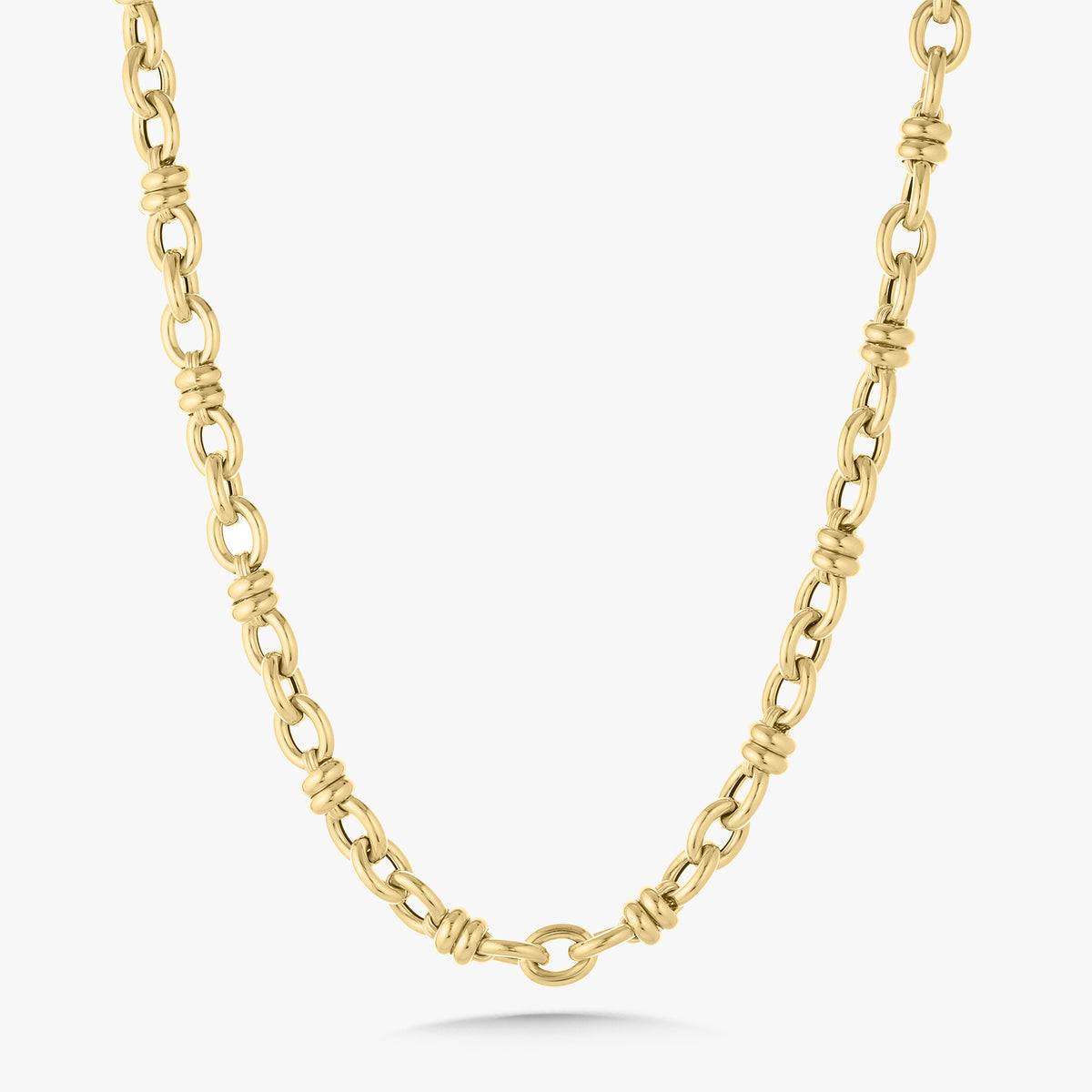 Nantucket Chunky Gold Adjustable Chain Necklace