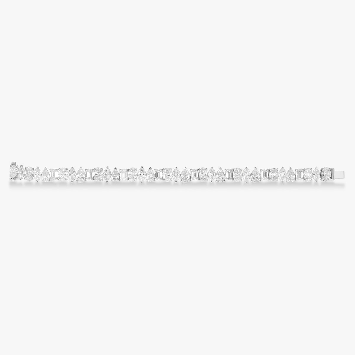 Nealie Multi Mixed Shape Diamond Tennis Bracelet 19.96 ctw
