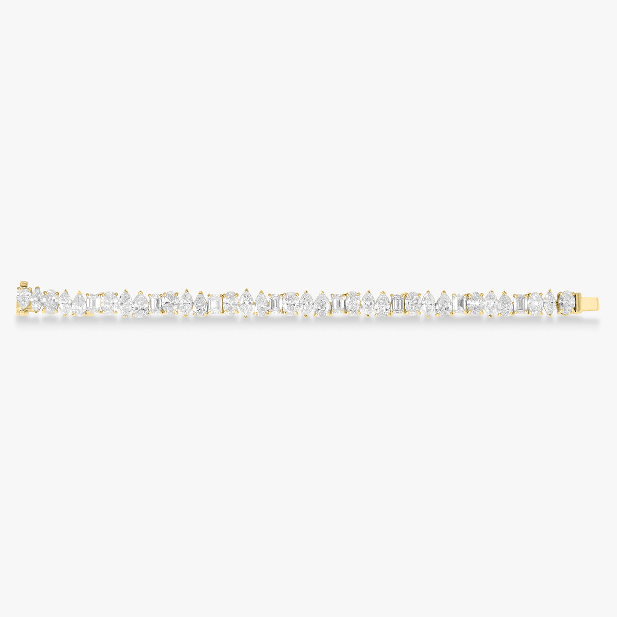 Nealie Multi Mixed Shape Diamond Tennis Bracelet 19.96 ctw