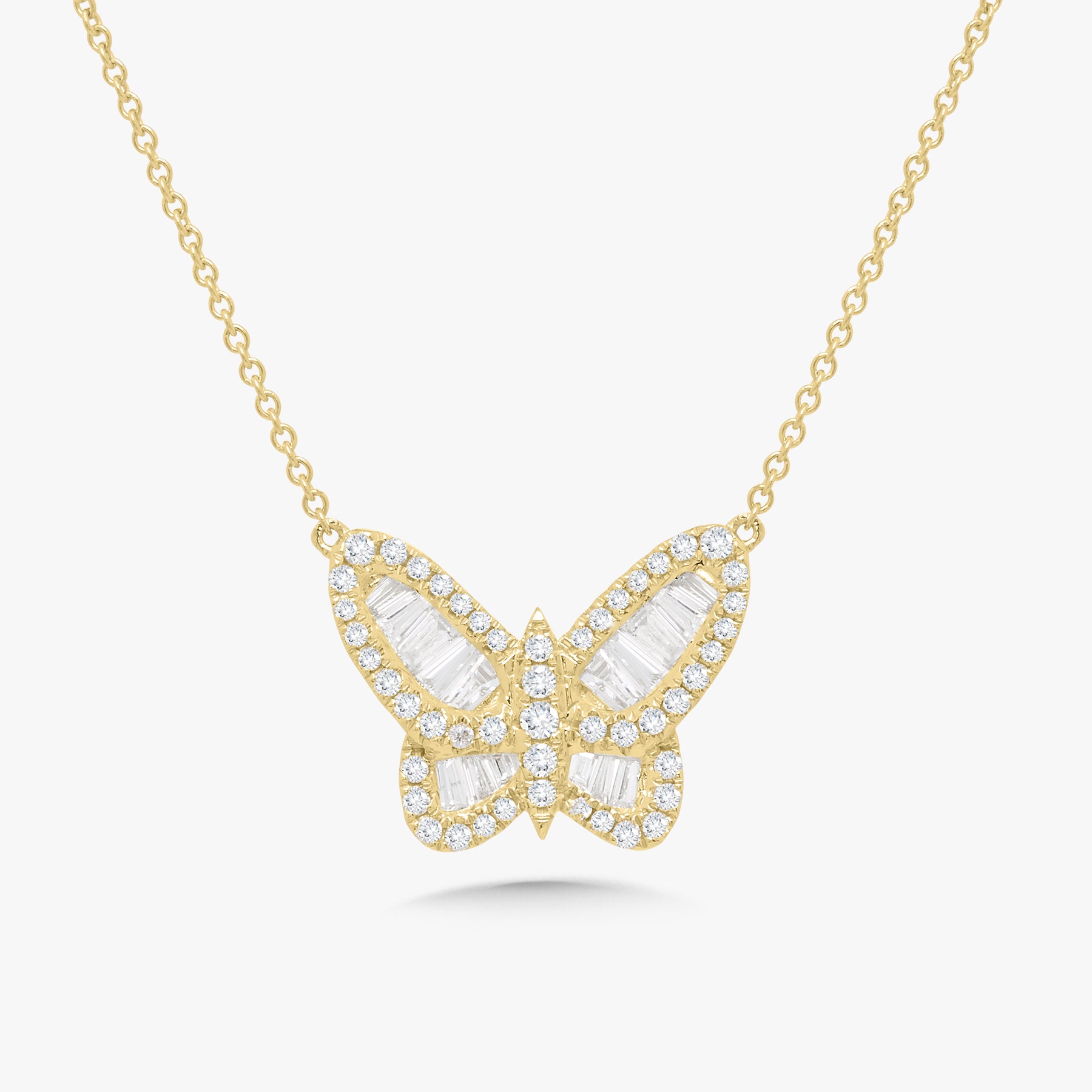 【Folli Follie】ネックレス butterfly ローズゴールド Crystal Butterfly Necklace in 18K Rose Gold Plated – Mythix
