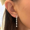Parke Multi Mixed Shape Diamond Dangle Stud Earrings 2.16 ctw