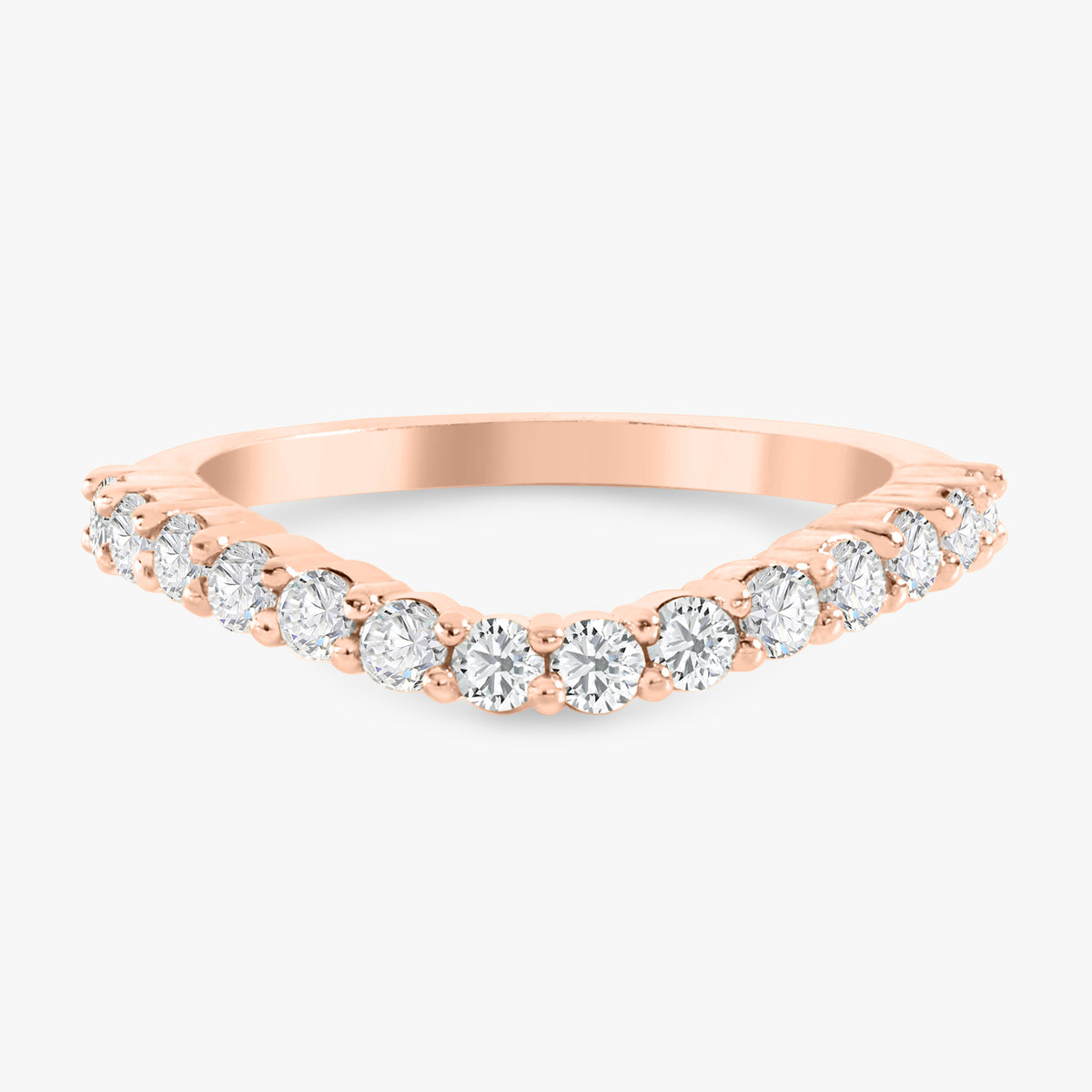 The Posie Georgie Band (Curved) 0.5 ctw