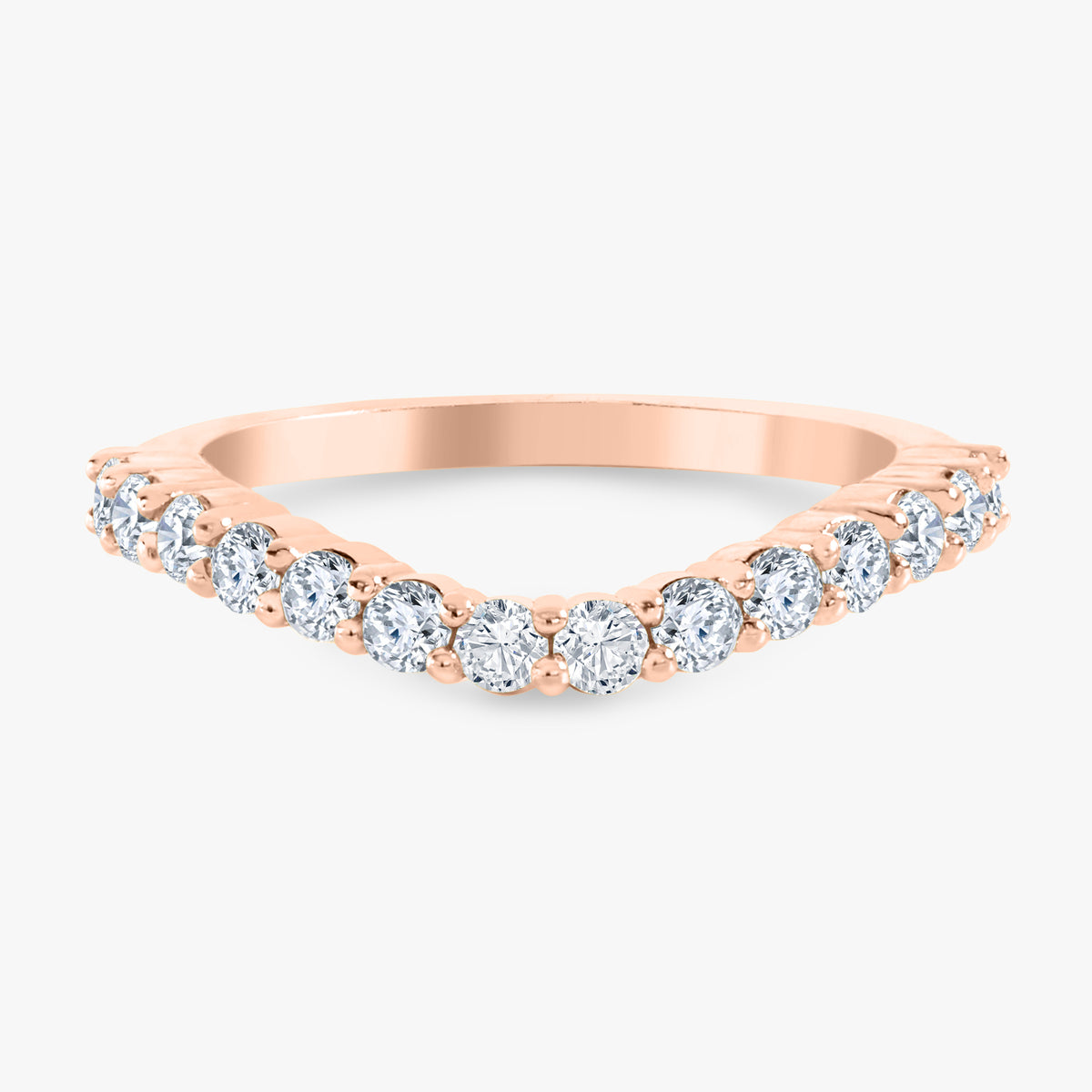 The Posie Georgie Band (Curved) 0.5 ctw