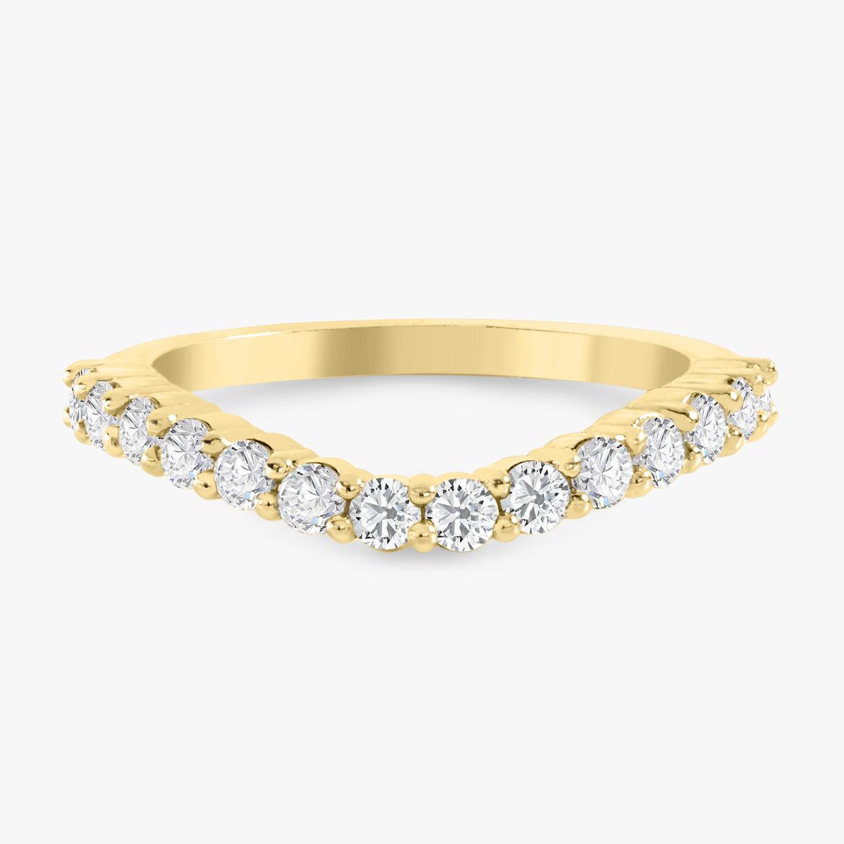 The Posie Georgie Band (Curved) 0.5 ctw