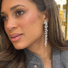 Princess Bride Diamond Two-Way Flower Drop Earrings 4.78 ctw