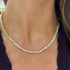 Pruitt Multi Mixed Shape Diamond Tennis Necklace