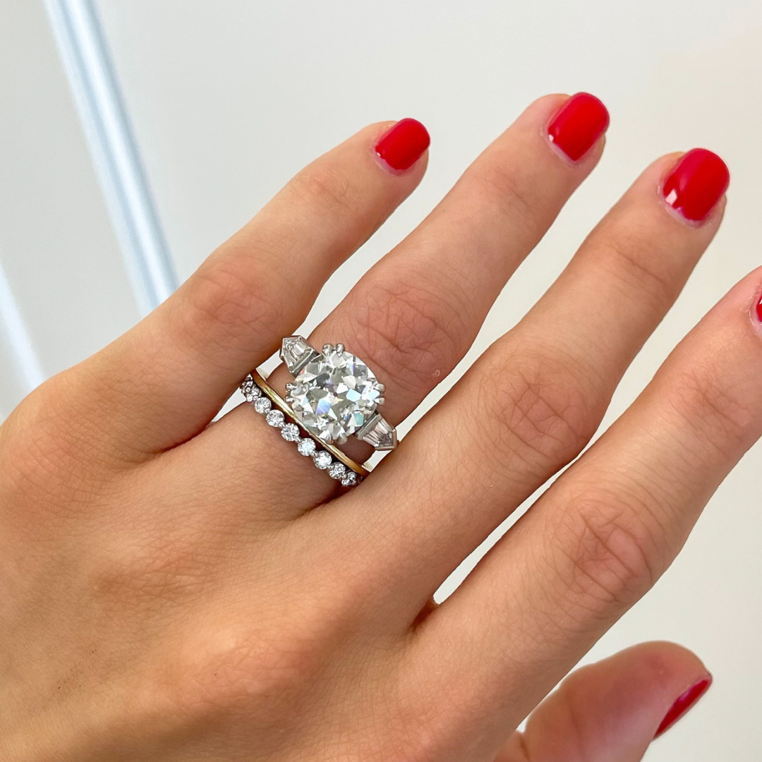 Spacer band 2025 wedding ring