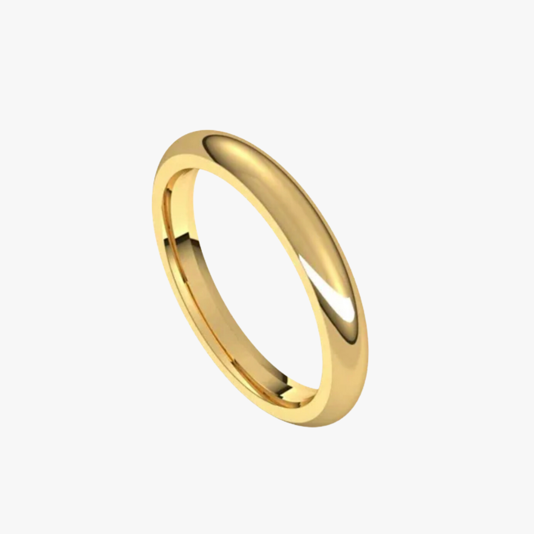 3mm Gold Stacking Spacer Band