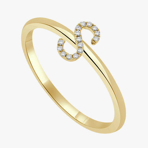 Alphabet Stacking Ring