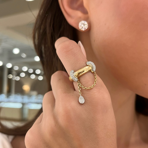 Darian Chain Detail Ring