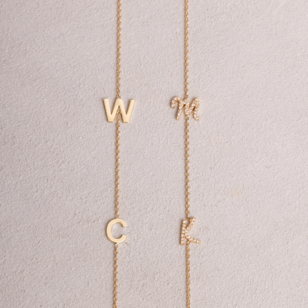 Bespoke 2025 gold necklace