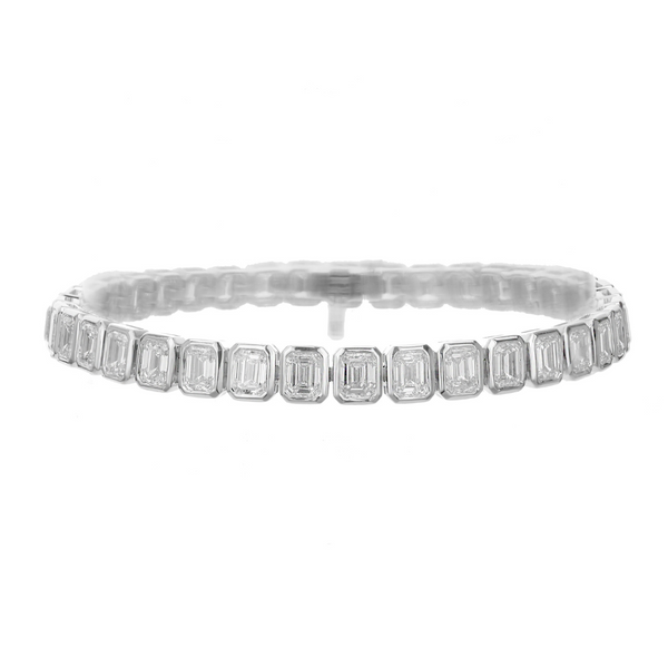 Shops Bejeweled platinum tennis bracelet