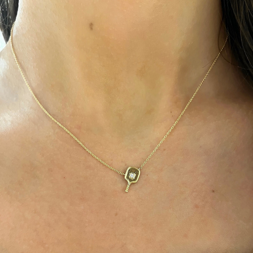 Pickleball Paddle Necklace