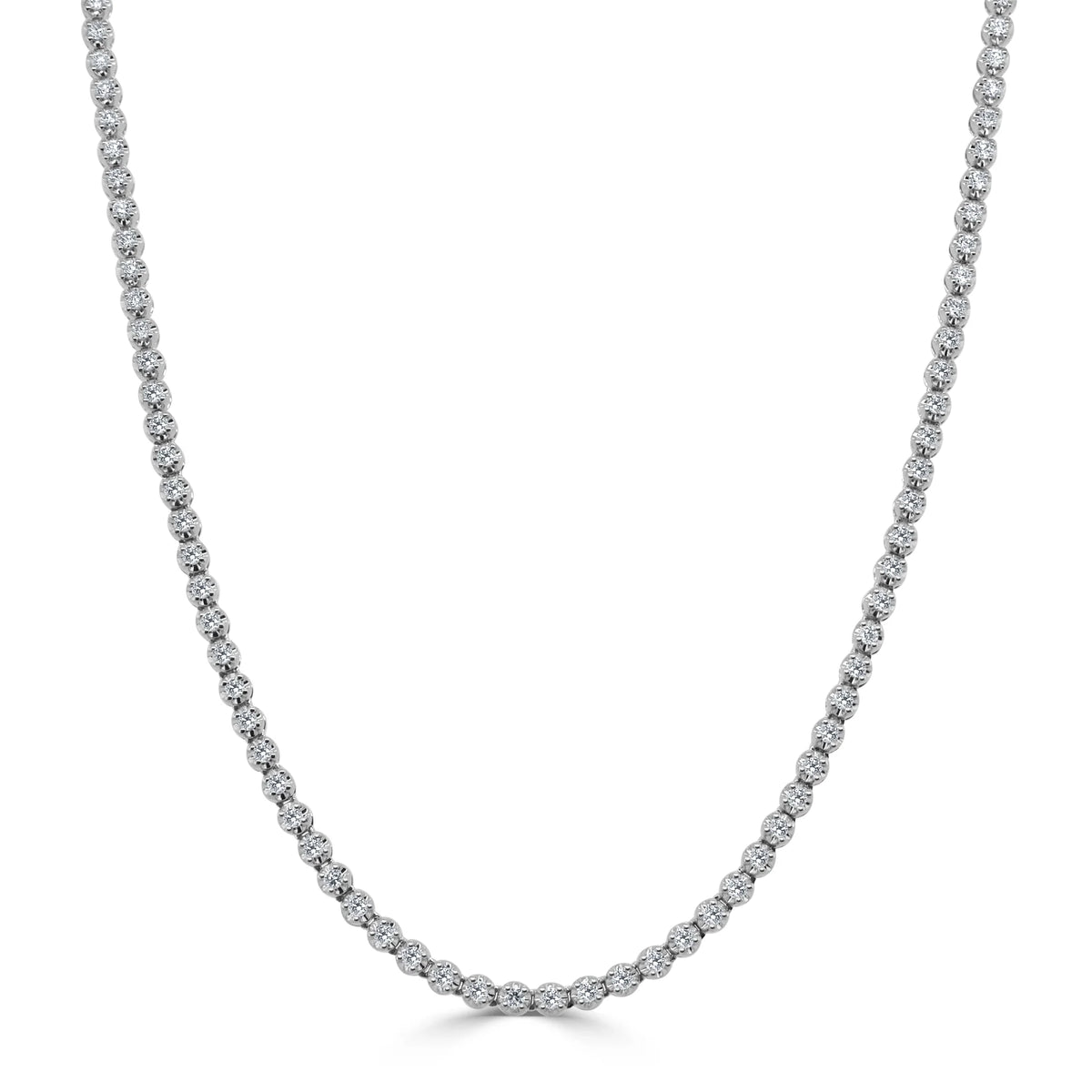 The Scottie Multi-Way Diamond Tennis Bracelet & Tennis Choker Necklace 2 ctw