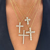 RW Fine Cross collection YG, Georgie cross YG, Gracie Cross YG, and Khloe cross YG