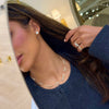 custom diamond multiple name necklace