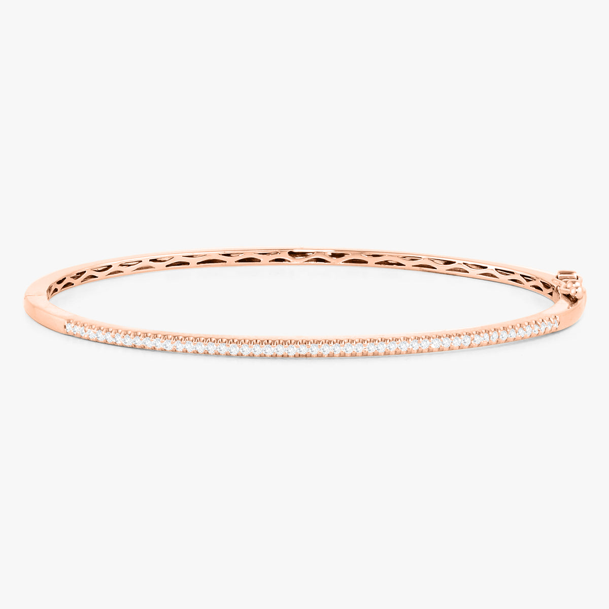 Classic Single Row Bangle Bracelet