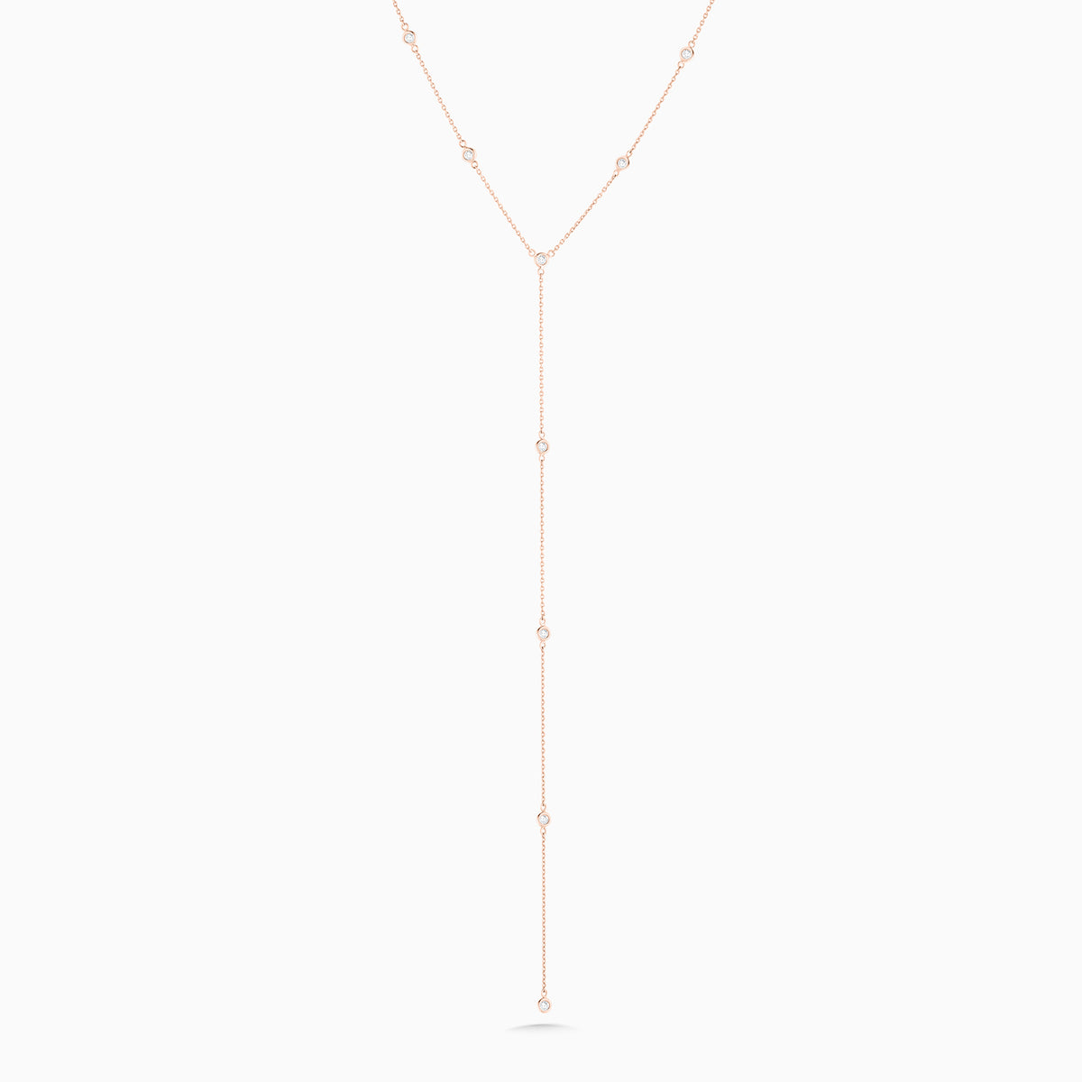 Rosalia Diamonds By The Yard Lariat Necklace