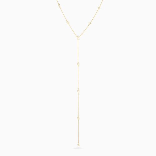 Rosalia Diamonds By The Yard Lariat Necklace
