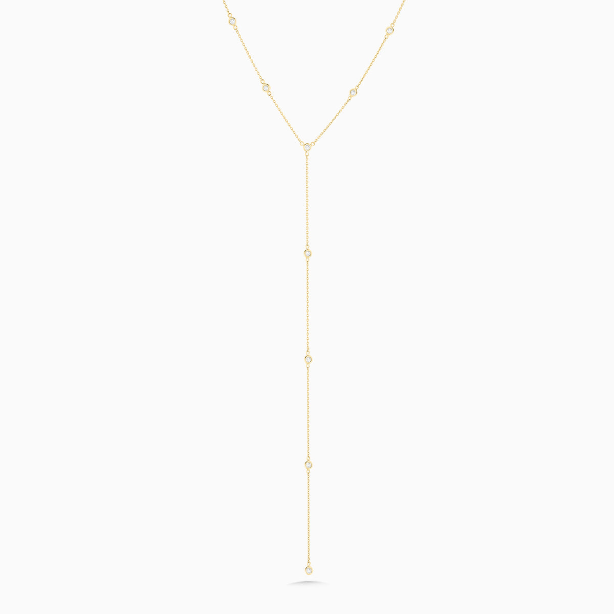 Rosalia Diamonds By The Yard Lariat Necklace