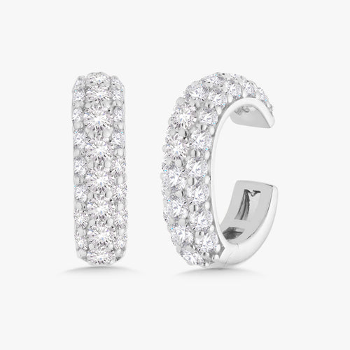 Adalyn Pave Lab Diamond Ear Cuff 1.74 ctw