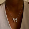 Midi Charlie Cloud®  Hollis Bow necklace