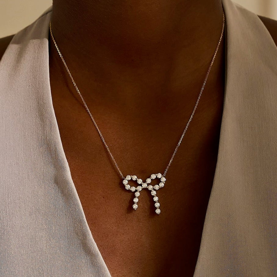 Midi Charlie Cloud®  Hollis Bow necklace