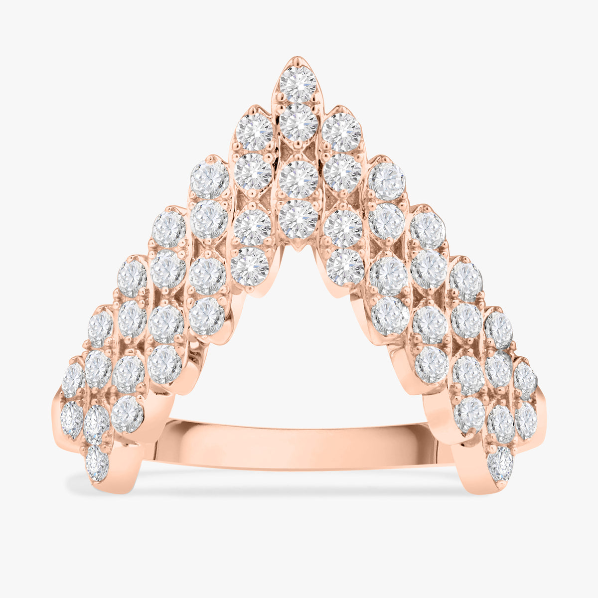 Sagitta Arrow Diamond Cocktail Ring