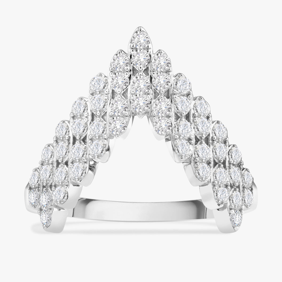 Sagitta Arrow Diamond Cocktail Ring