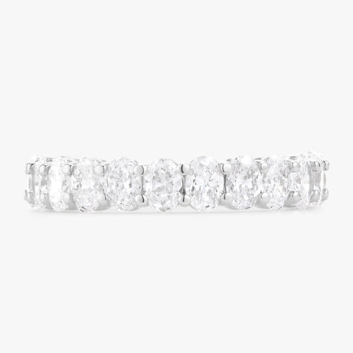 Scalloped Oval Diamond Band 2.05 ctw