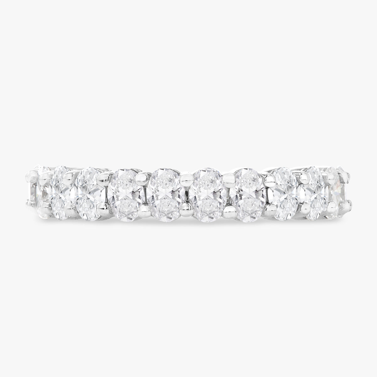 Scalloped Oval Diamond Band 1.46 ctw