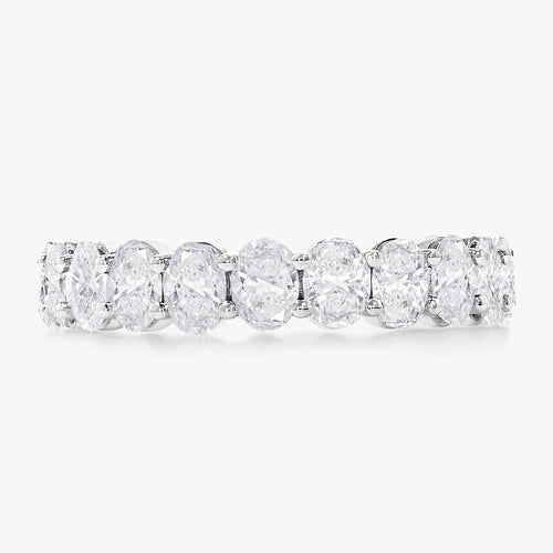 Scalloped Oval Diamond Band 2.22 ctw