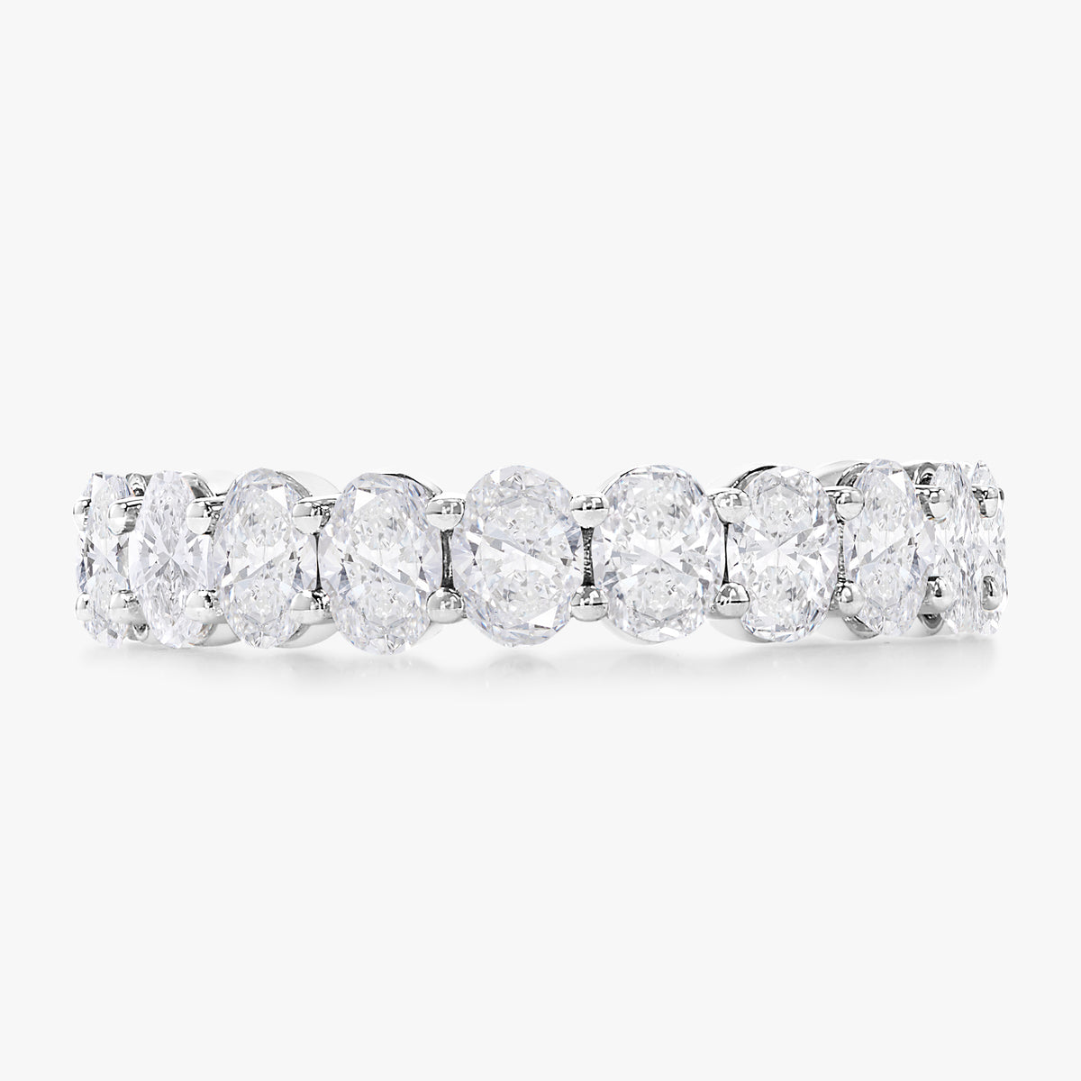 Scalloped Oval Diamond Band 2.22 ctw