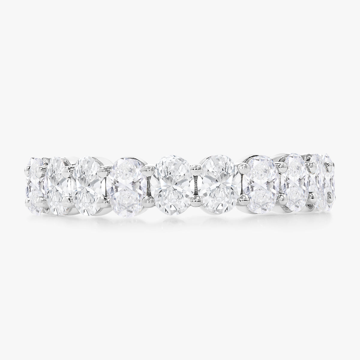 Scalloped Oval Diamond Band 2.22 ctw