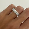 Scalloped Oval Diamond Band 2.05 ctw