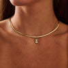 Seager Gold Collar Necklace
