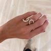 Swirl ring double