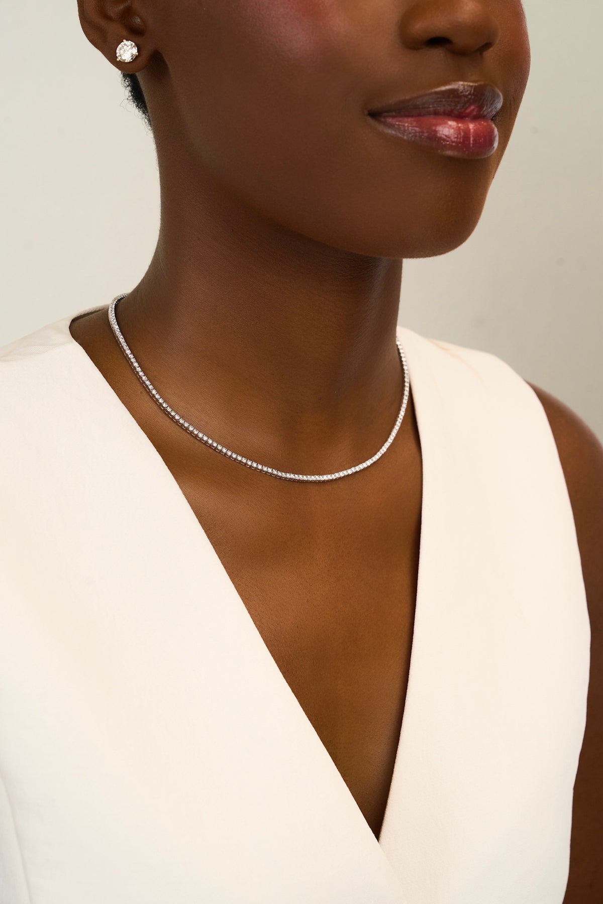 *Flash Sale* Lab Grown Diamond Tennis Necklace 6 ctw - Extra 20% Off Applied in Cart